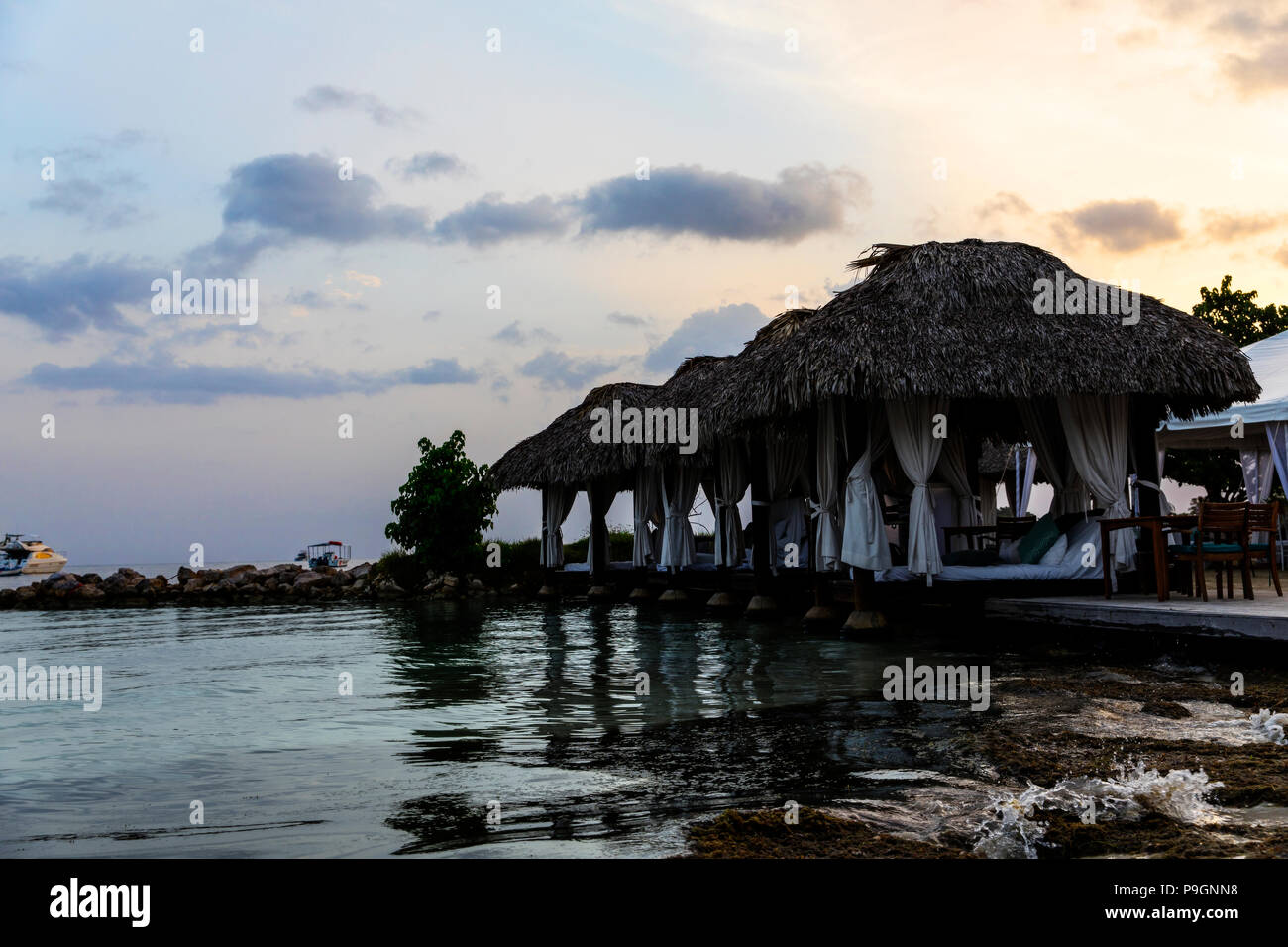 Tiki Huts On Water In Jamaica | Decorative Journals