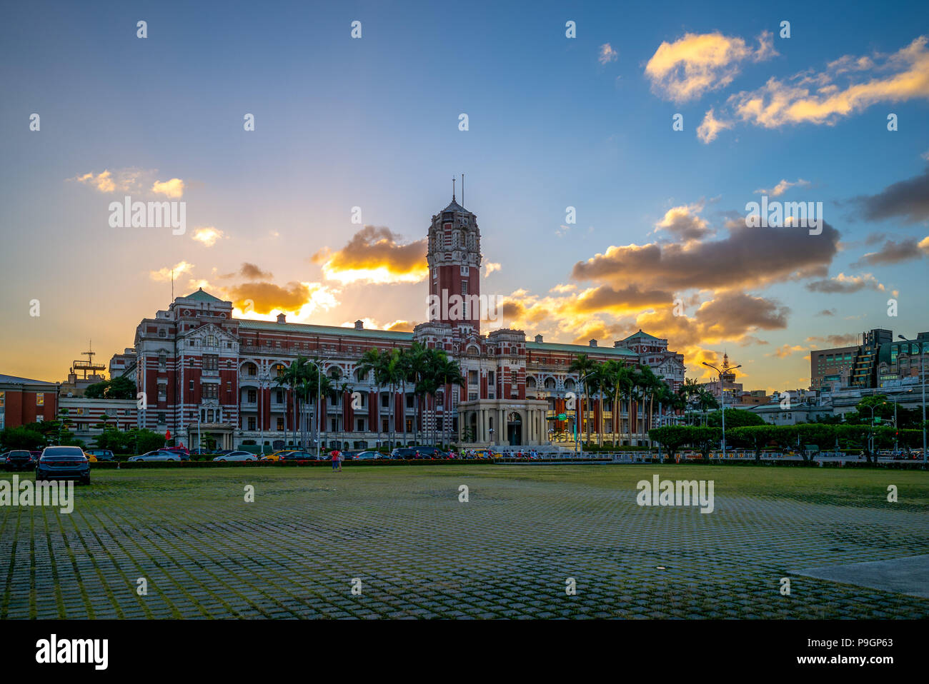 Presidential Office Building in Taipei, Taiwan Stock Photo