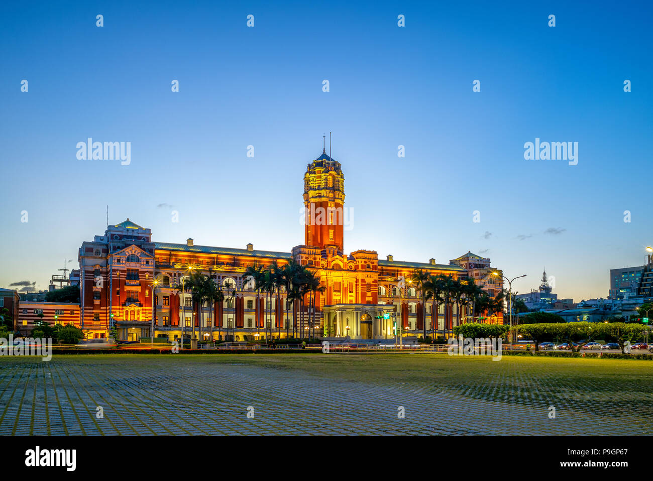 Presidential Office Building in Taipei, Taiwan Stock Photo