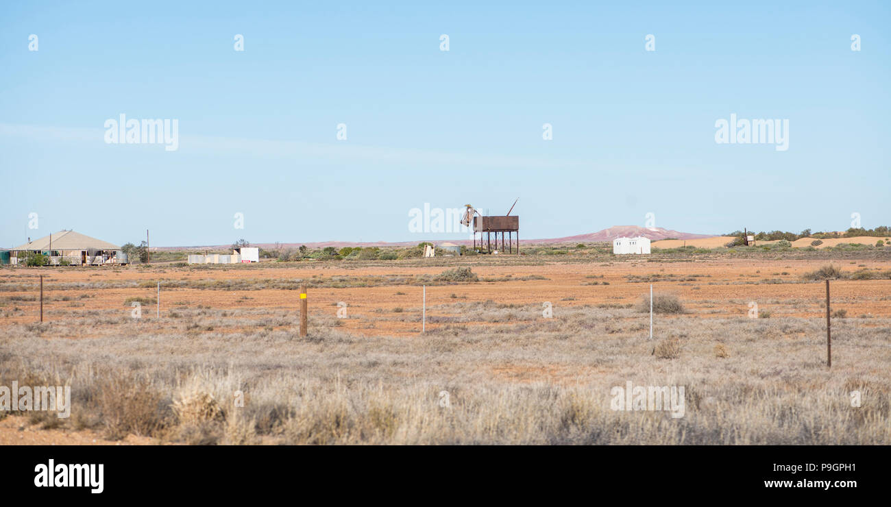 Desert art. South Australia Stock Photo