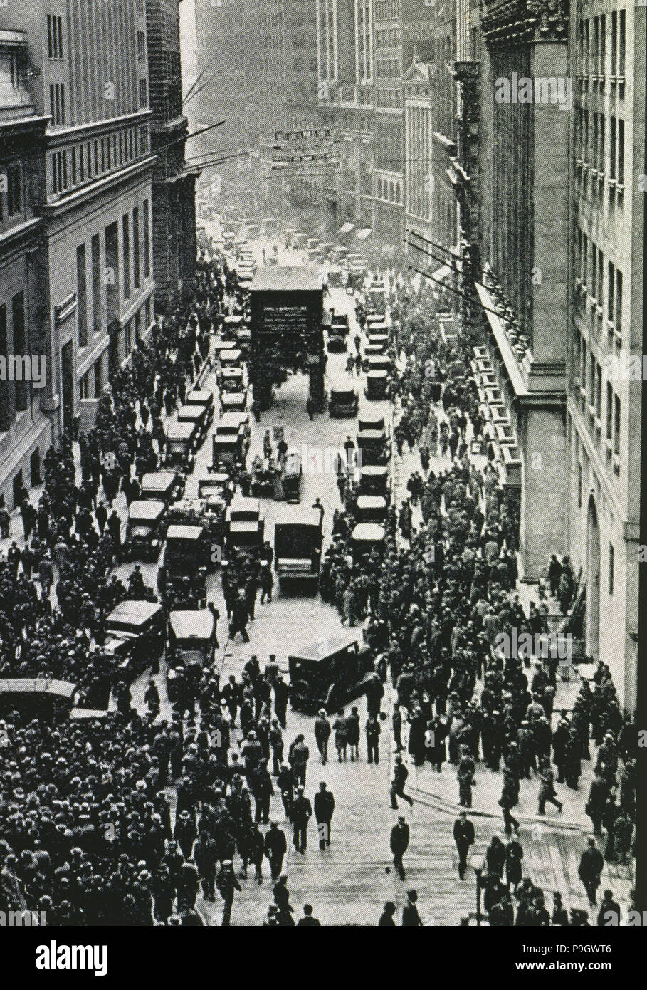 Black Friday in New York, 1929 Stock Photo - Alamy