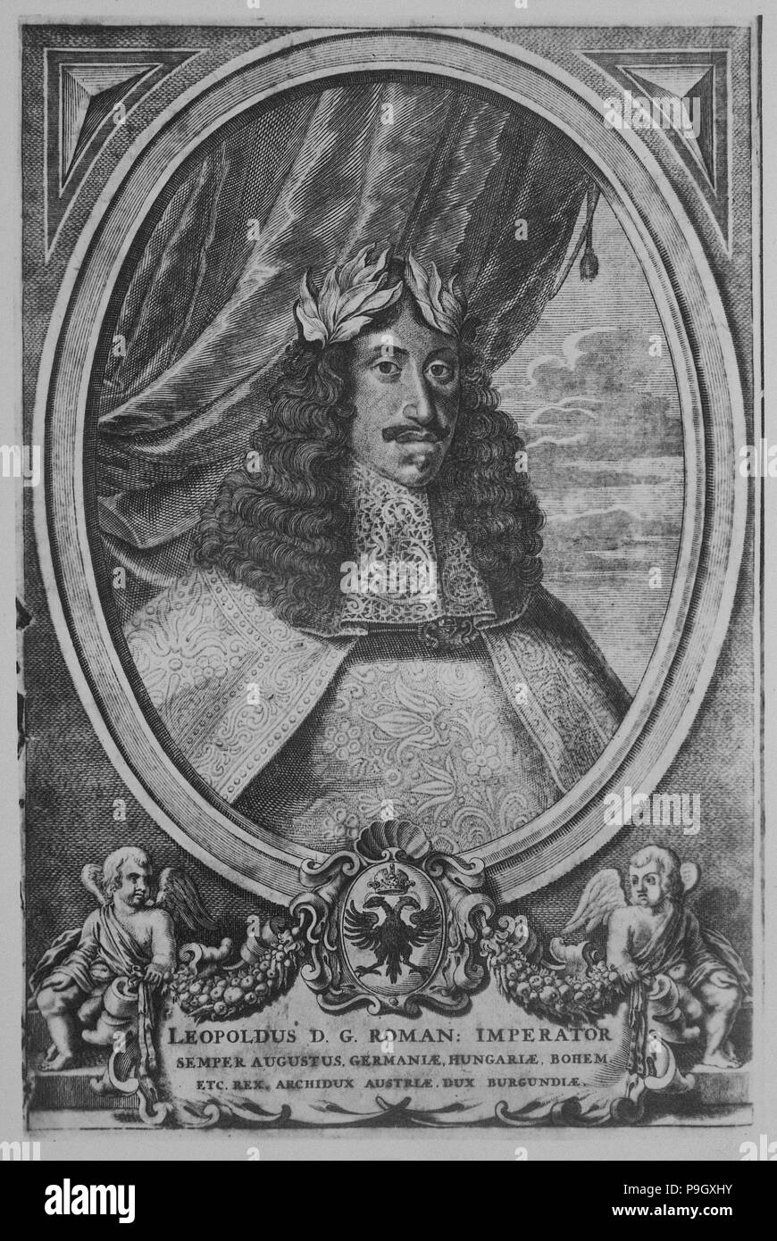 Leopold I (1640-1705), Emperor, Archduke of Austria and King of Hungary. Stock Photo