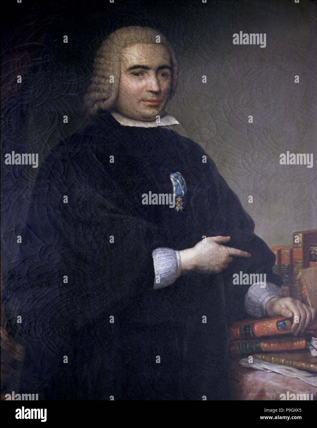 Pedro Rodriguez de Campomanes (1723-1803), politician, economist and historian Spanish. Stock Photo