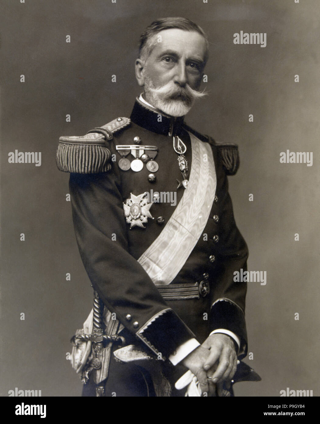 Claudio Lopez del Piélago y Bru, second Marquis of Comillas (1853-1925), Spanish military. Stock Photo
