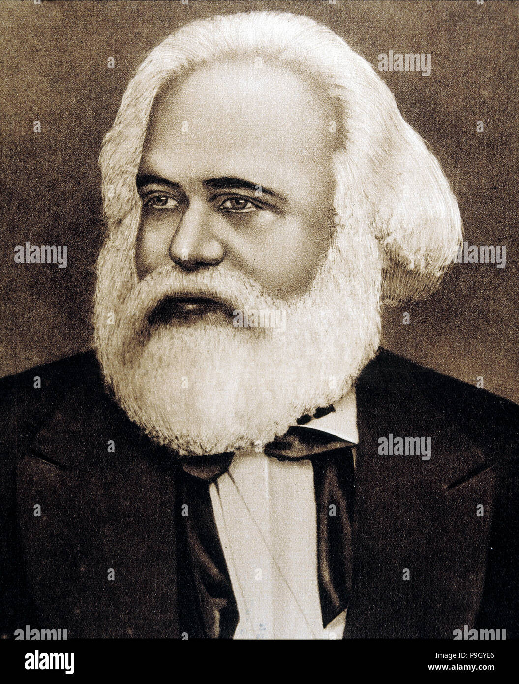 Karl Marx (1818-1883), German philosopher. Stock Photo