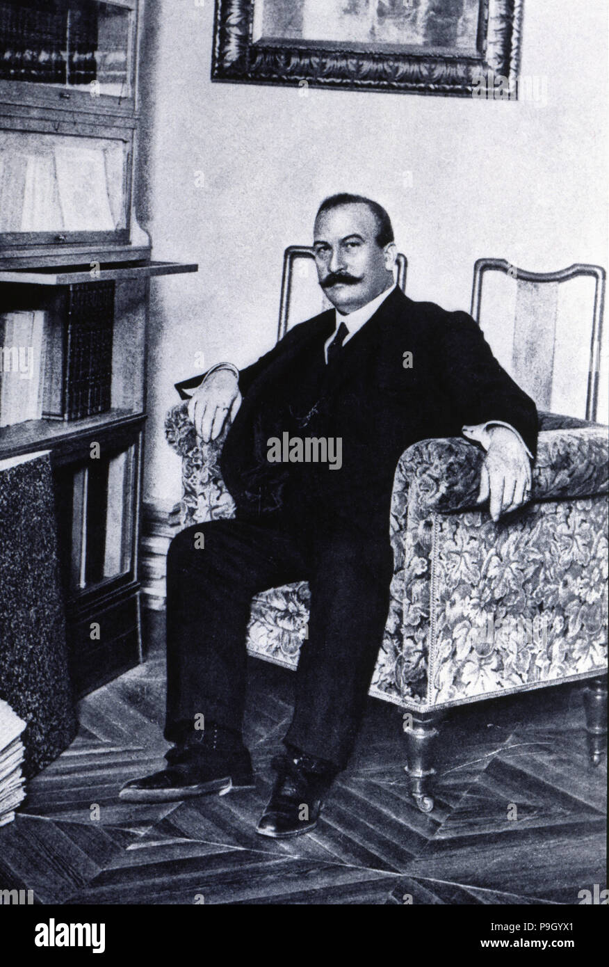 Alejandro Lerroux (1864-1949), Spanish politician, leader of the Radical Party of Barcelona, ??ph… Stock Photo