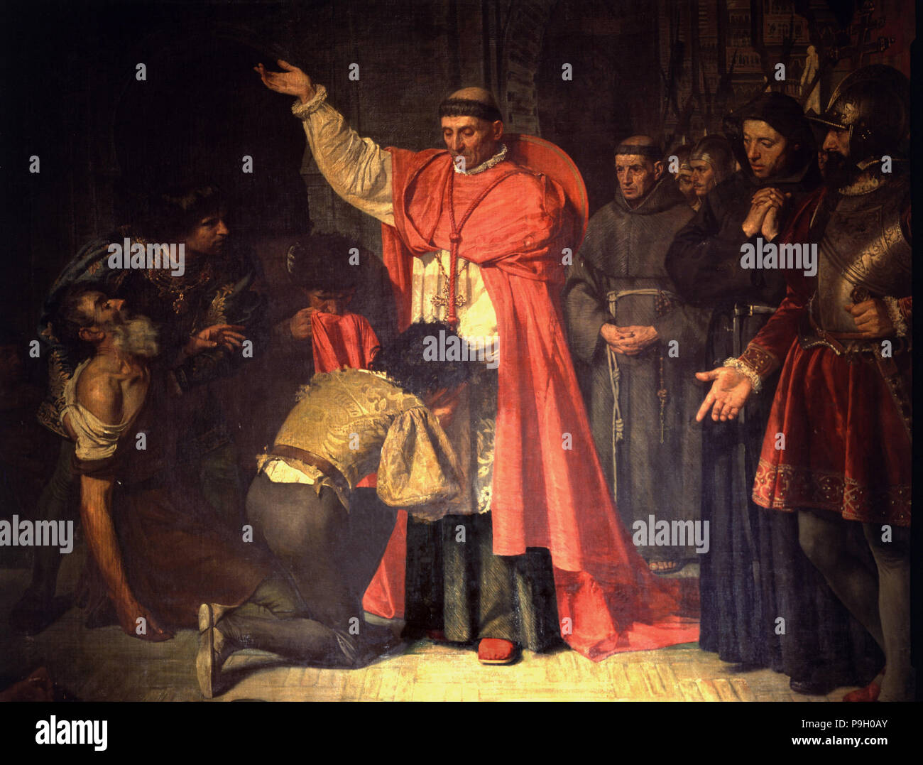 Jover francisco cisneros homeboy cardinal hires stock photography and