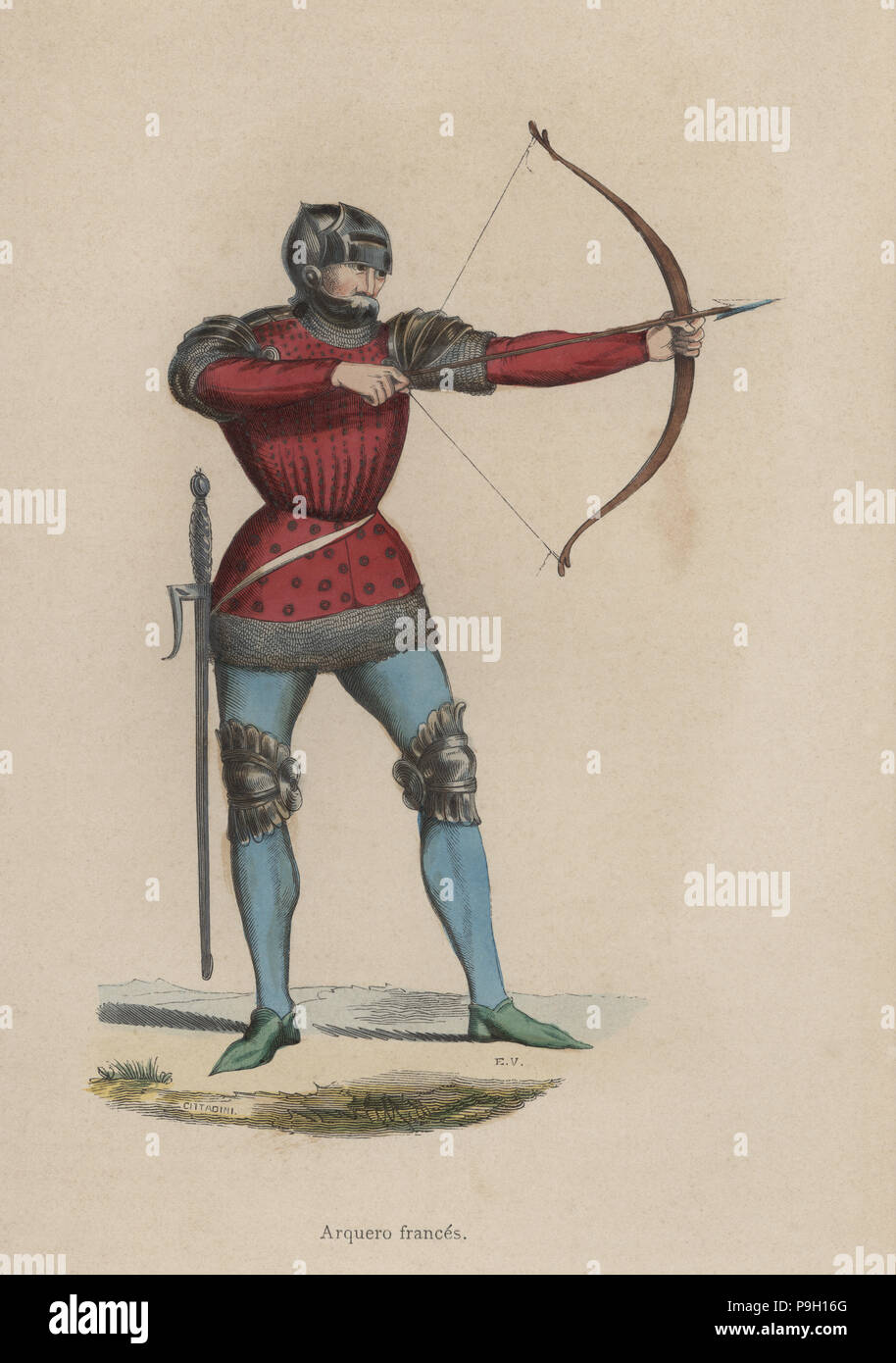 14th century archer hires stock photography and images Alamy