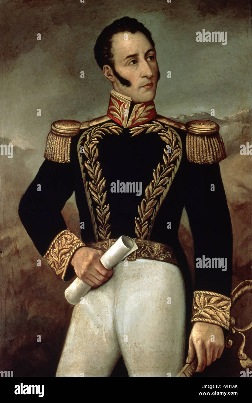 Antonio Jose de Sucre (1795-1830), politician and hero of American independence. Stock Photo