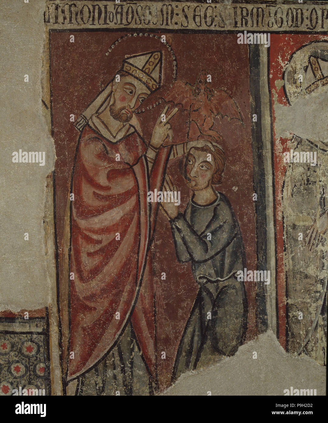 How the saint repelled the demons How the saint repelled the demons