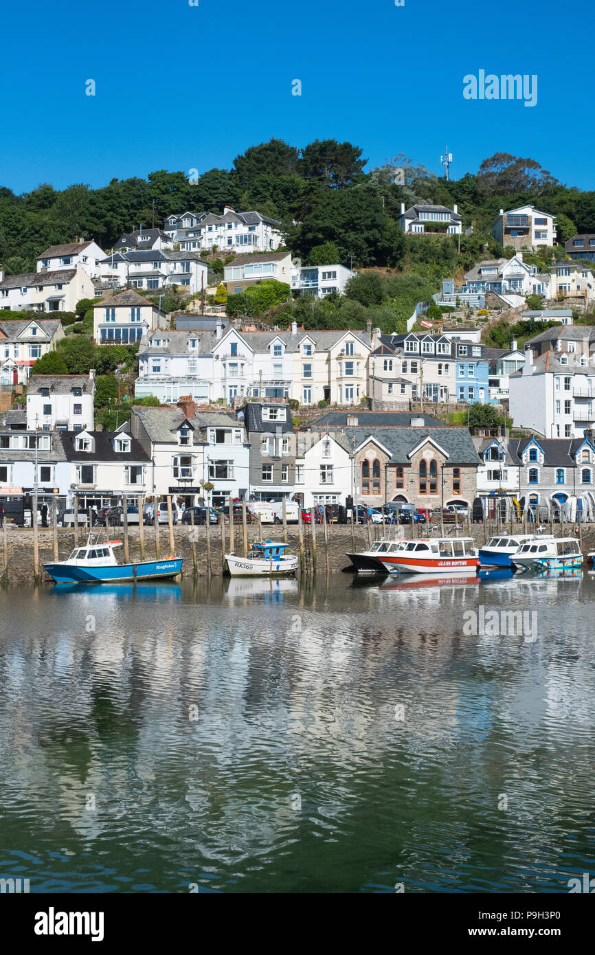 The fishing port of Looe, Cornwall, UK Stock Photo - Alamy