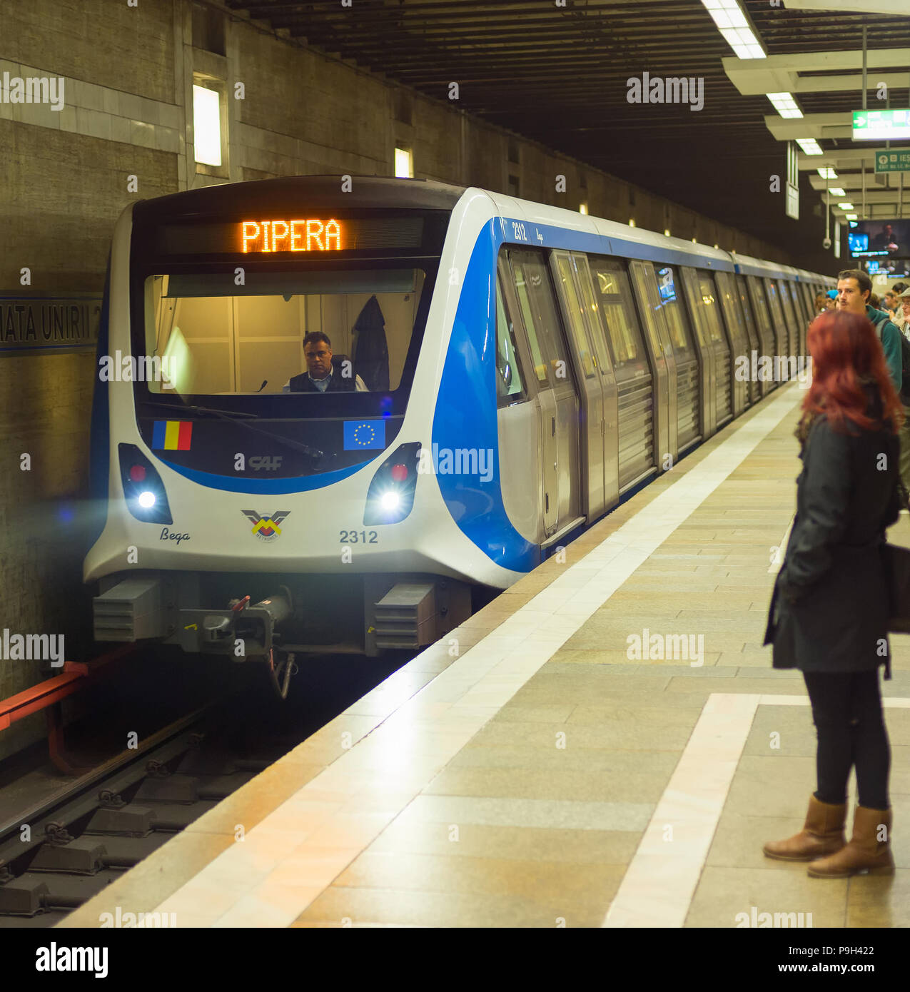 Bucharest romania metro station in hi-res stock photography and images -  Alamy