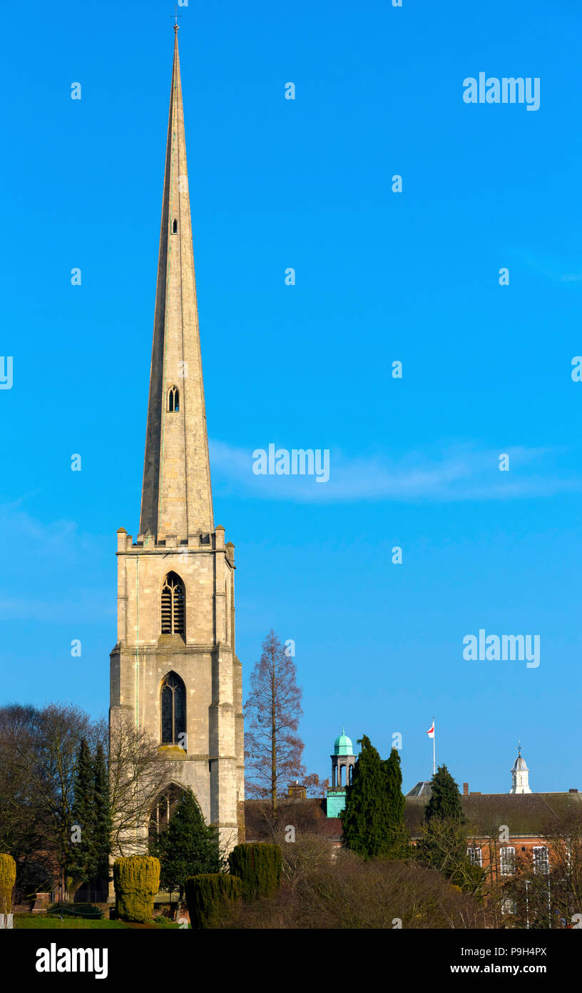 St. Andrews Spire or 'Glover's Needle' , Worcester, England, Europe ...