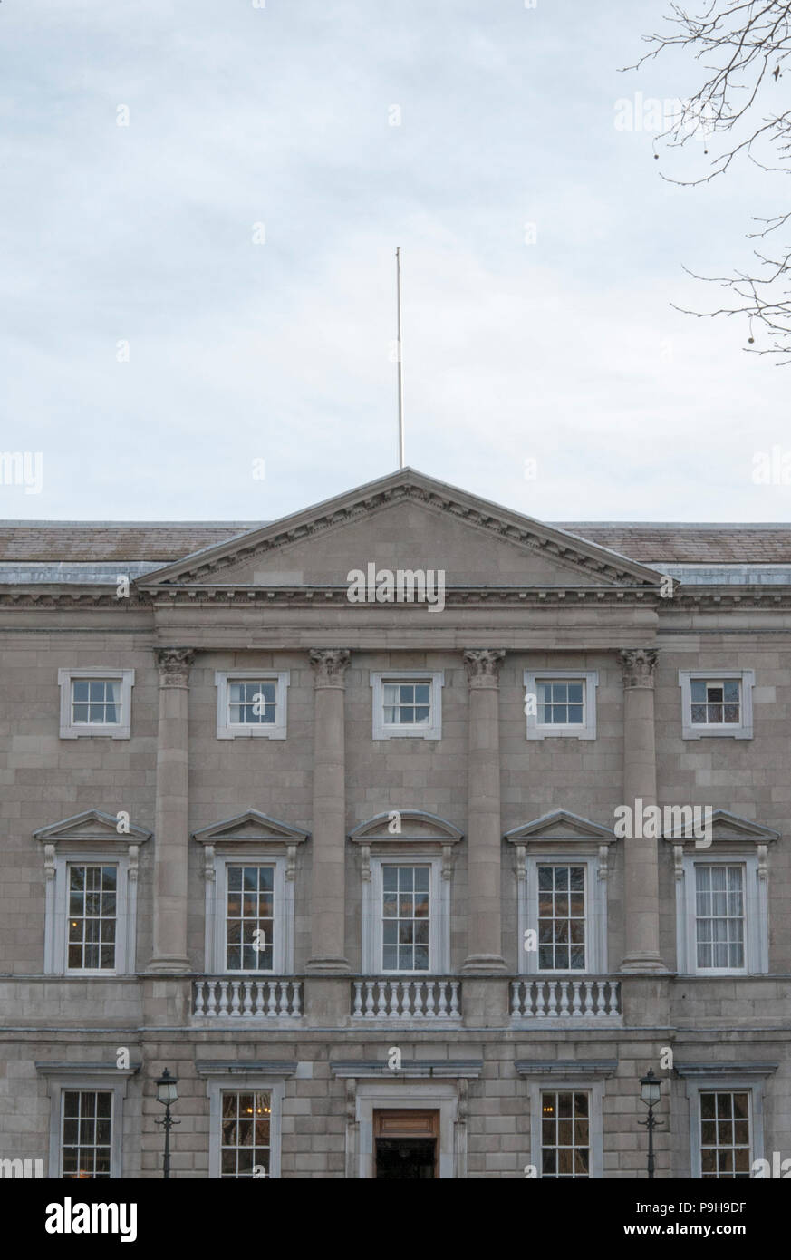 Leinster House Dublin Stock Photo