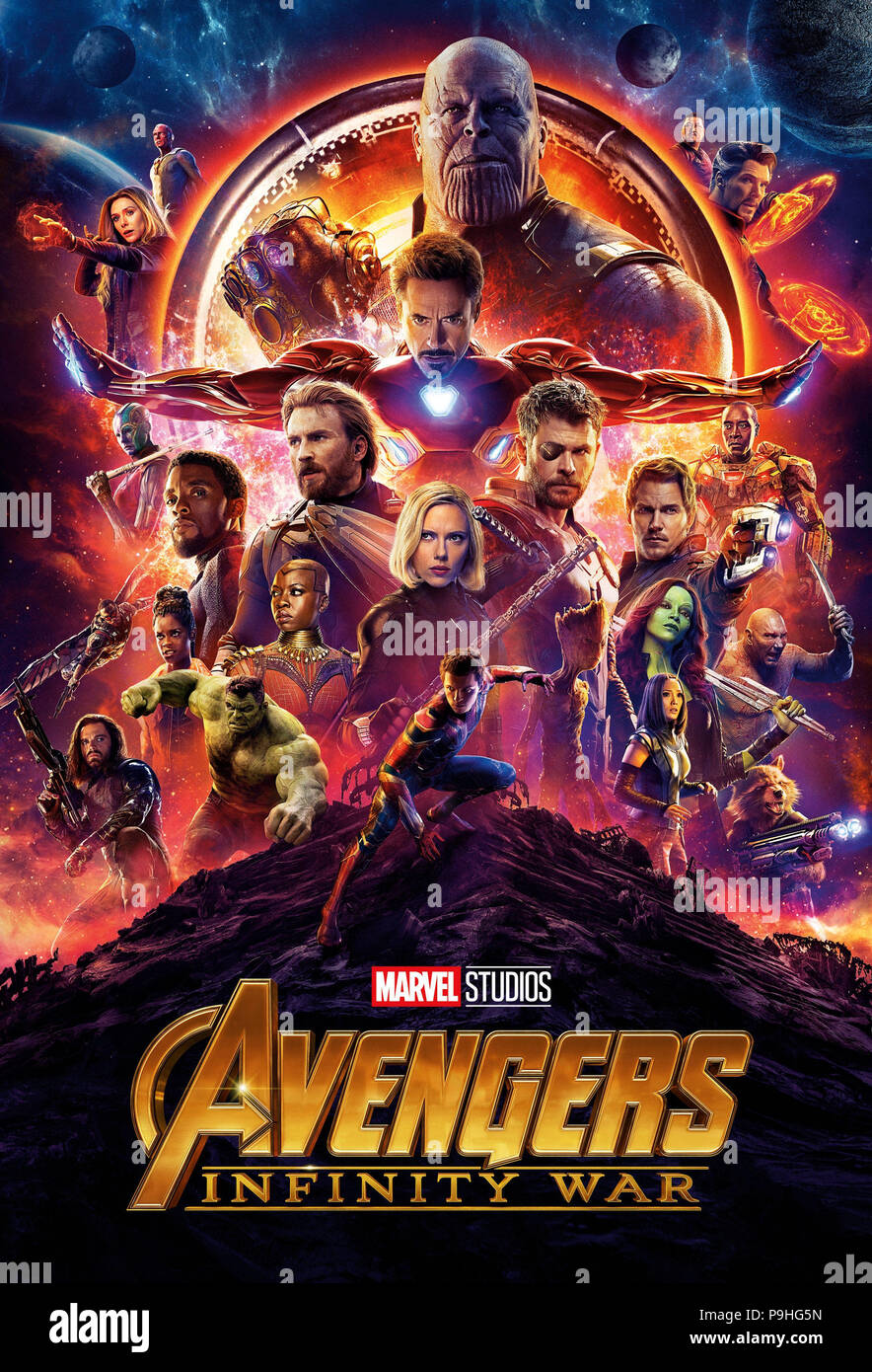 Avengers: Infinity War posters assemble the team