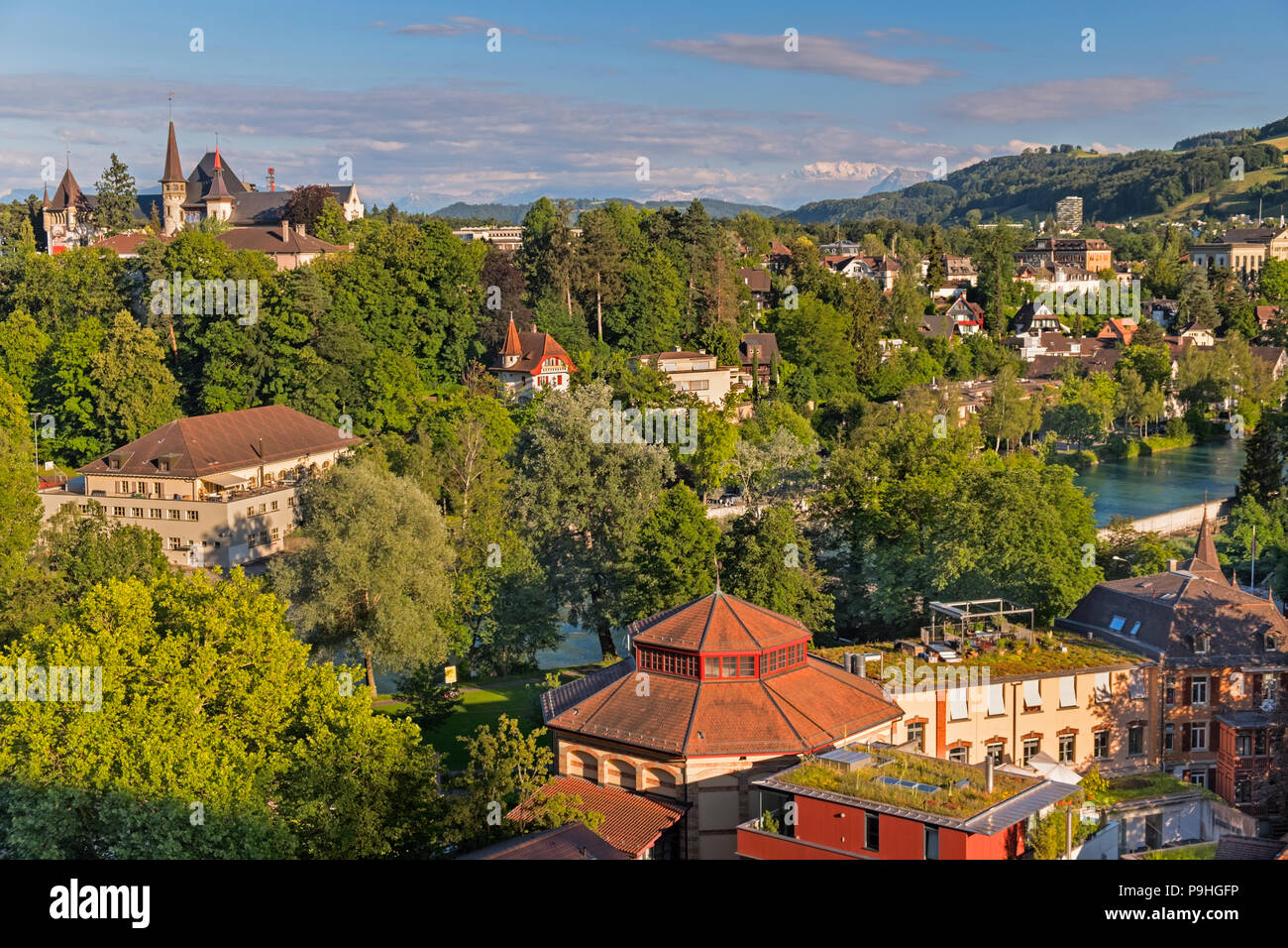 City view Bern Switzerland Stock Photo