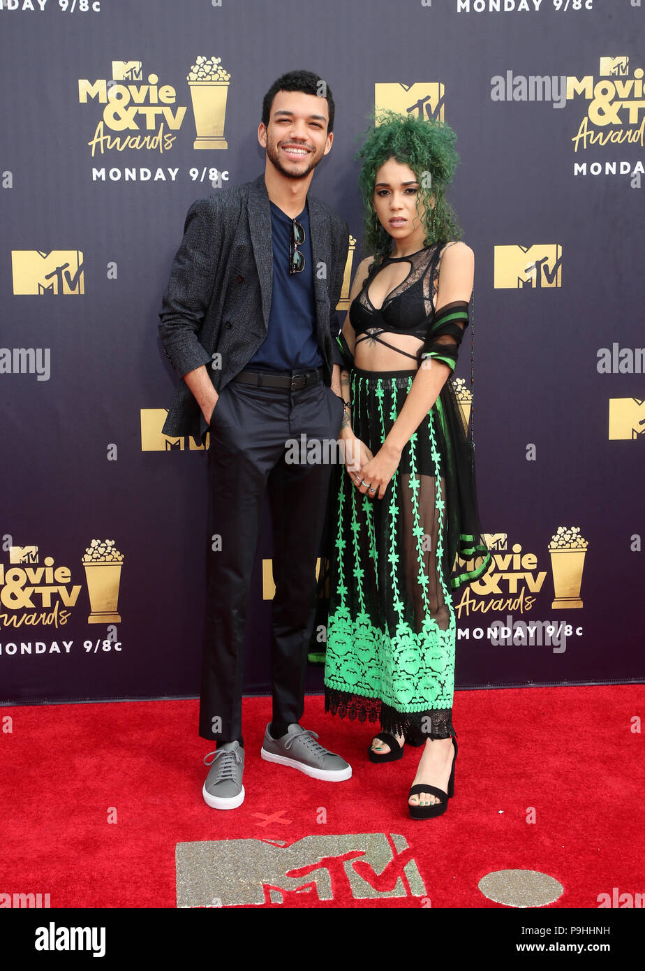 2018 MTV Movie And TV Awards Featuring: Sorcha Groundsell, Percelle