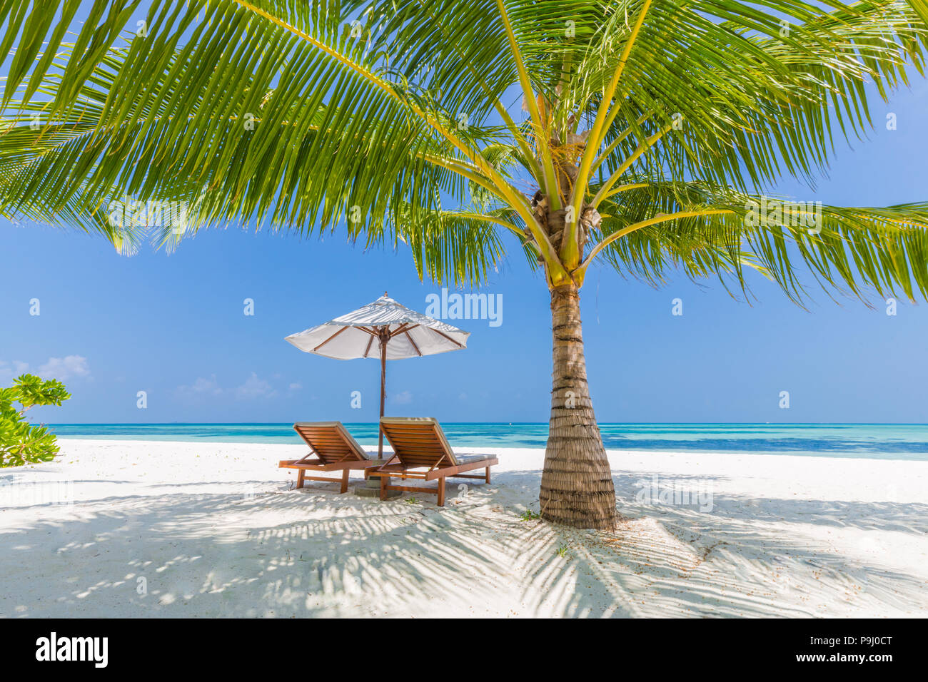 Beautiful Beach Landscape Summer Holiday And Vacation Concept Inspirational Tropical Beach Beach Background Banner Stock Photo Alamy