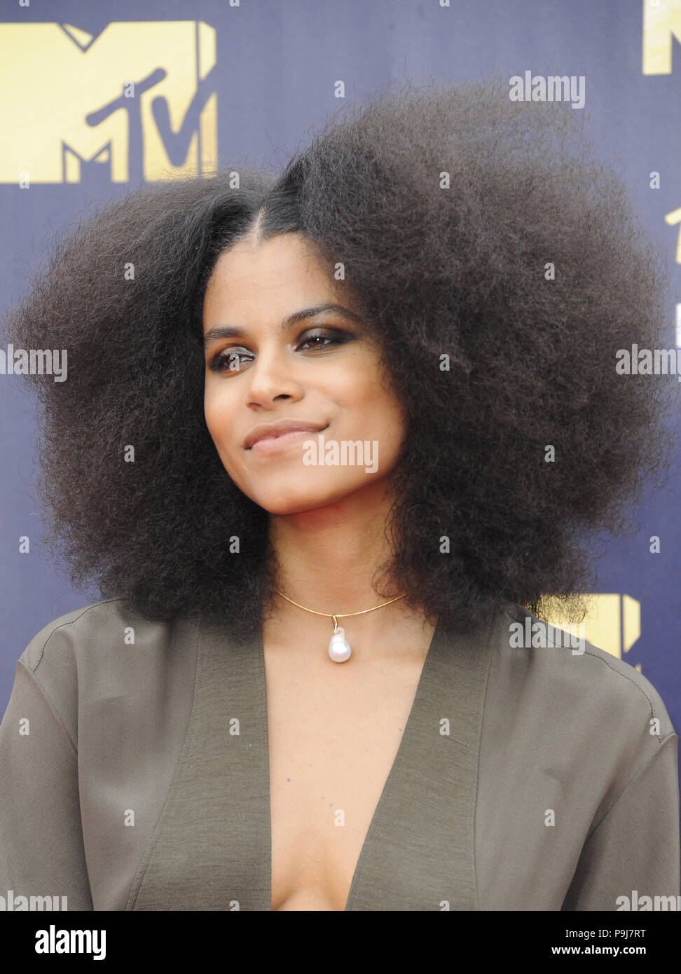 The 2018 MTV Movie and TV Awards Featuring: Zazie Beetz Where: Los