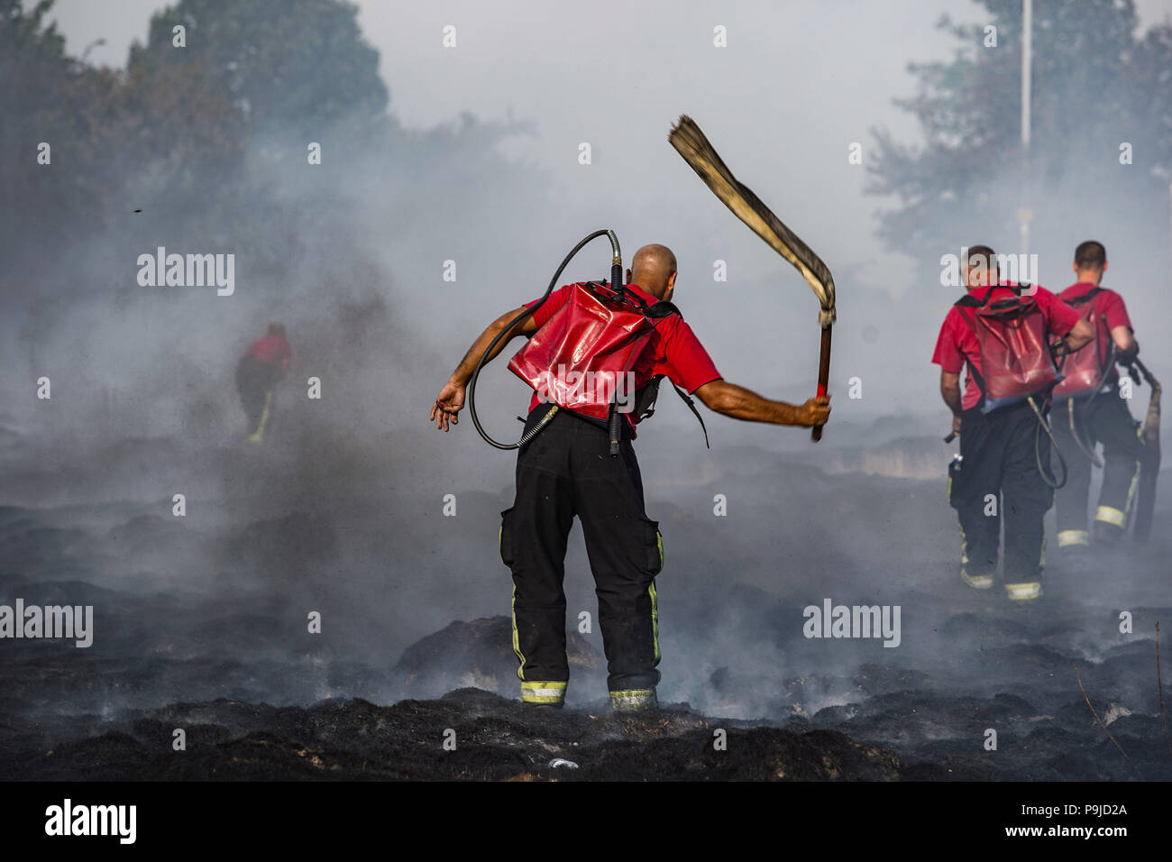 Uk wild fires 2018 hires stock photography and images Alamy