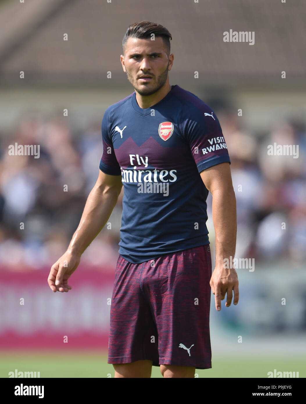 Arsenal's Sead Kolasinac Stock Photo