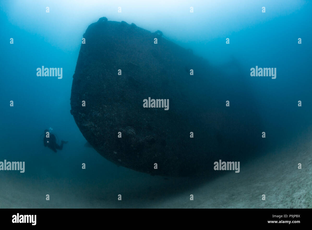 C59 Wreck of the Cortez Sea, La Paz Stock Photo