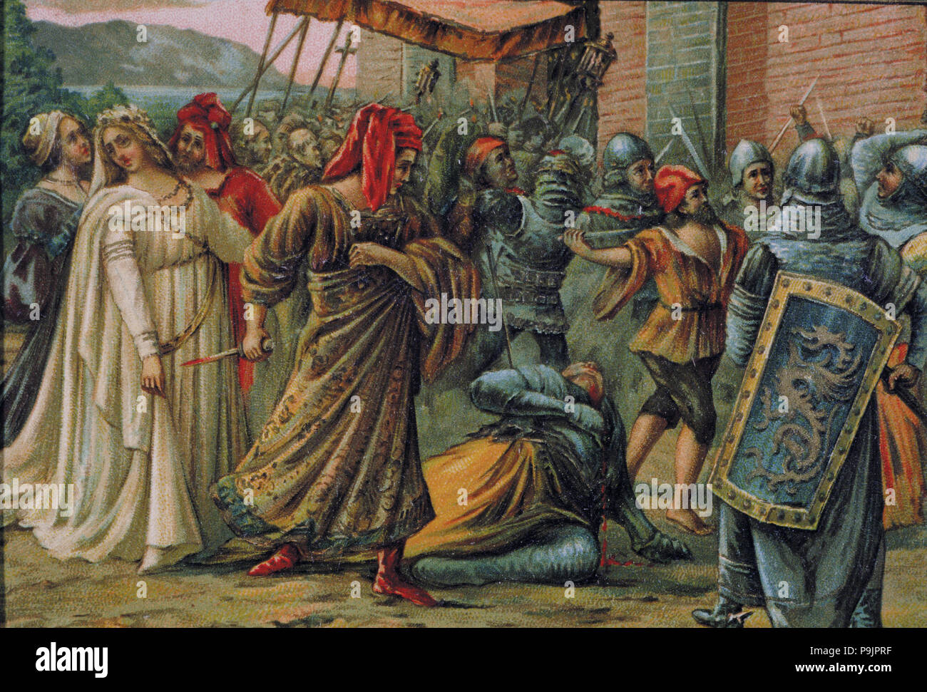 Sicilian Vespers (1282 Stock Photo Alamy