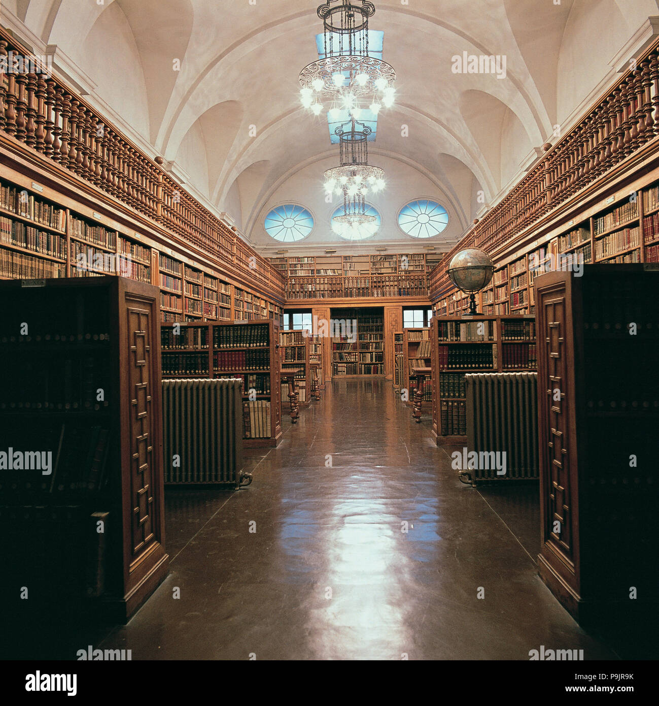 Library of the monastery of montserrat hi-res stock photography and images  - Alamy