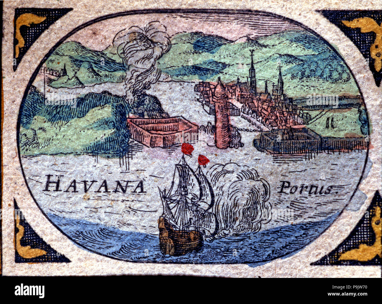 Cuba map 17th century hi-res stock photography and images - Alamy