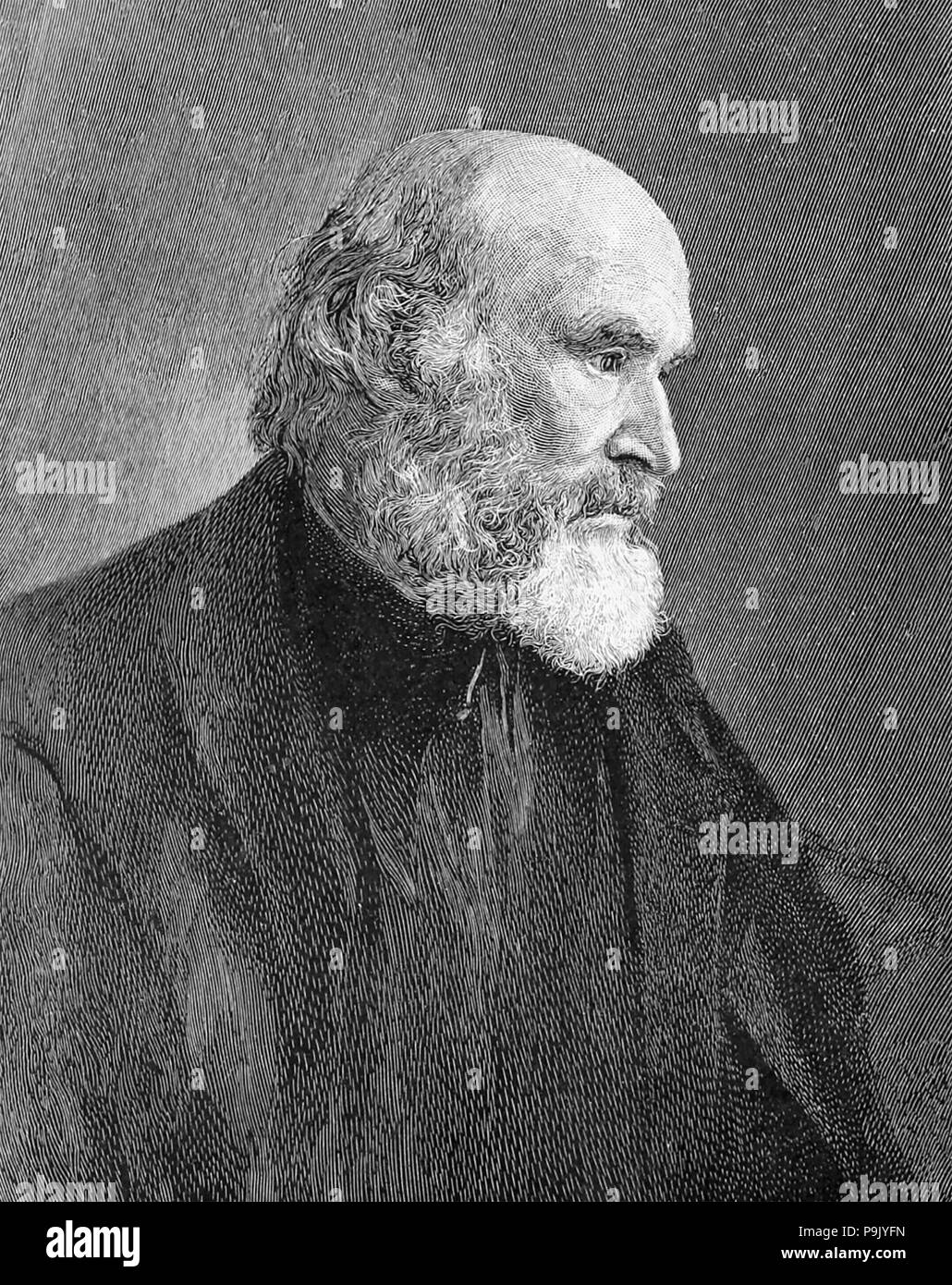 JOHN COUCH ADAMS (1819-1892) English mathematician and astronomer Stock Photo