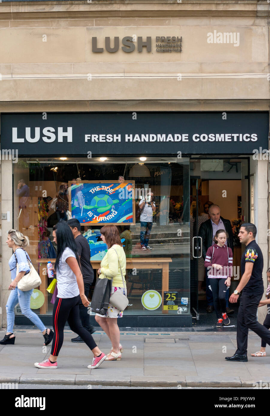 Lush Store Manchester Stock Photo