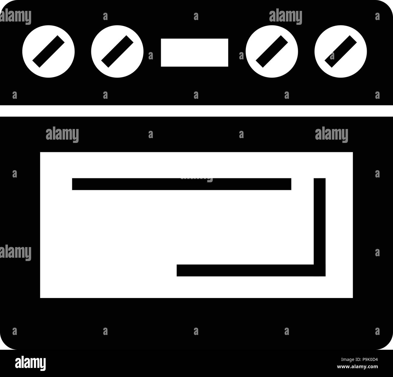 Electric oven icon, simple style Stock Vector Image & Art Alamy