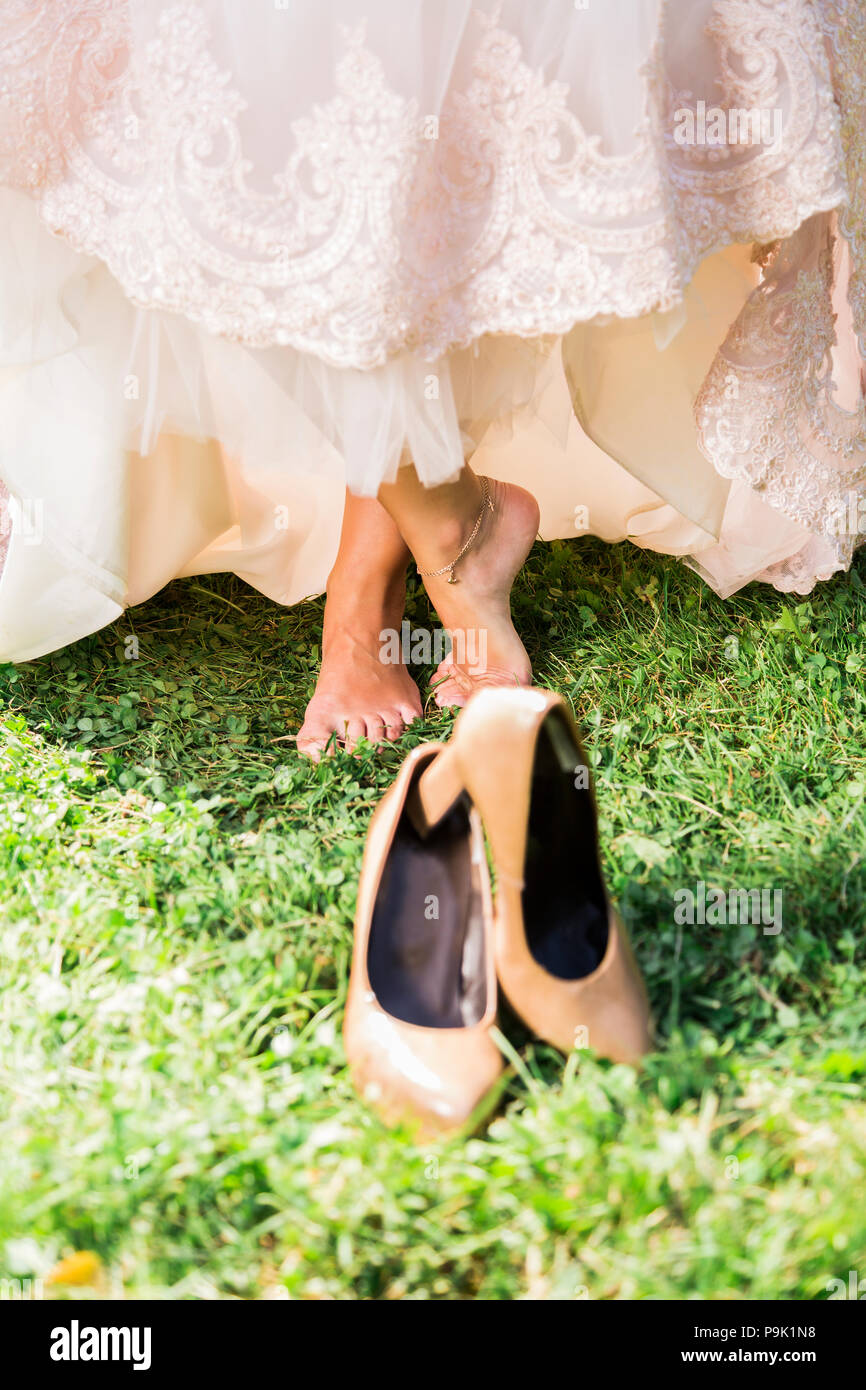 Beige dress pink dress hi-res stock photography and images - Alamy