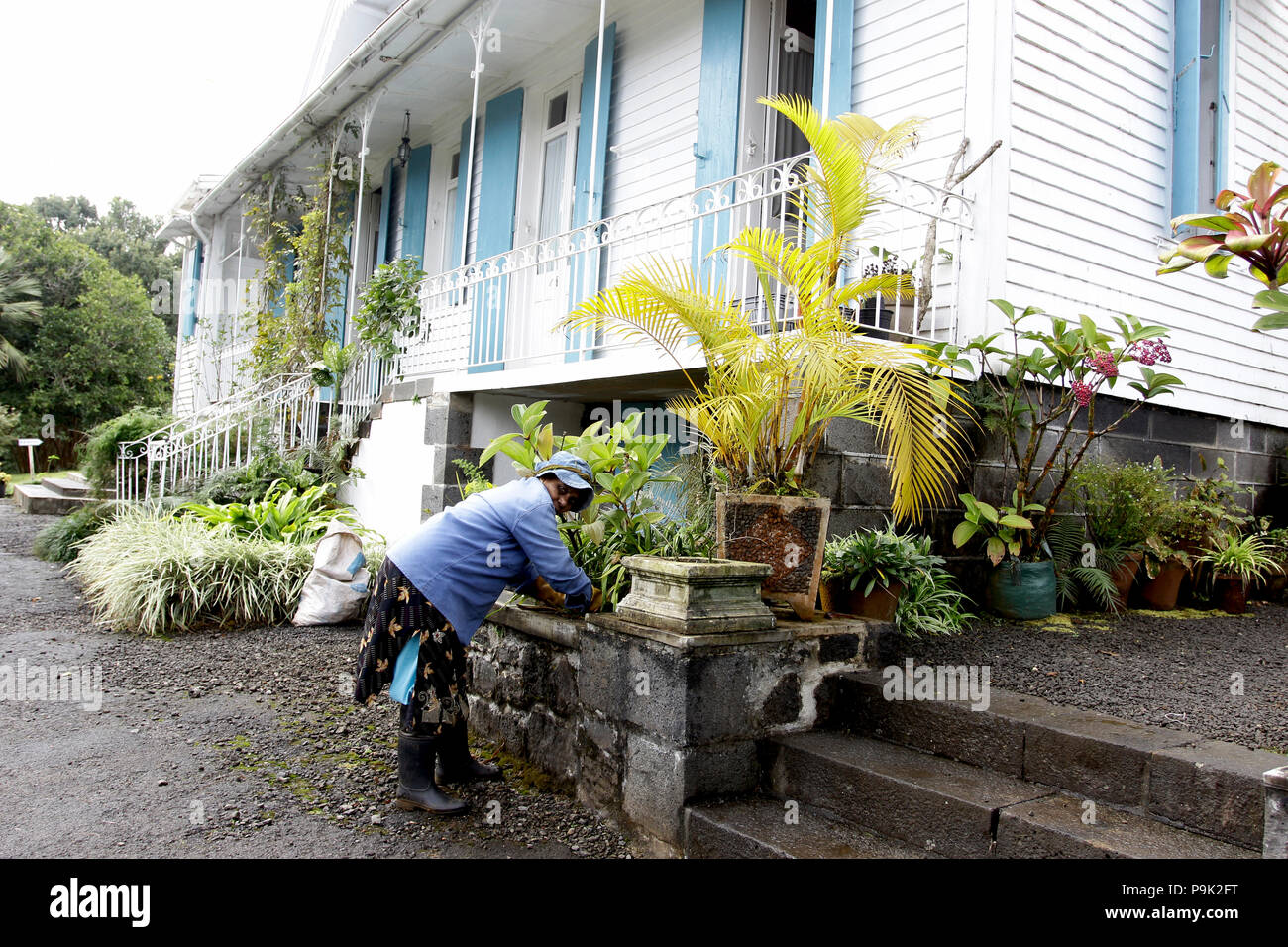 Le Domaine des Aubineaux.Curepipe Stock Photo