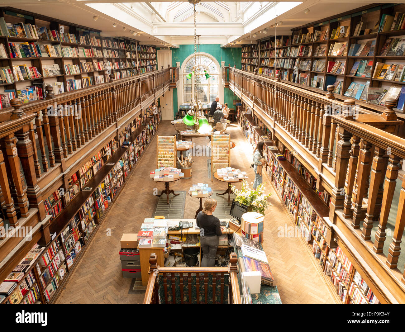 Daunt Books, Marylebone, London, UK Stock Photo