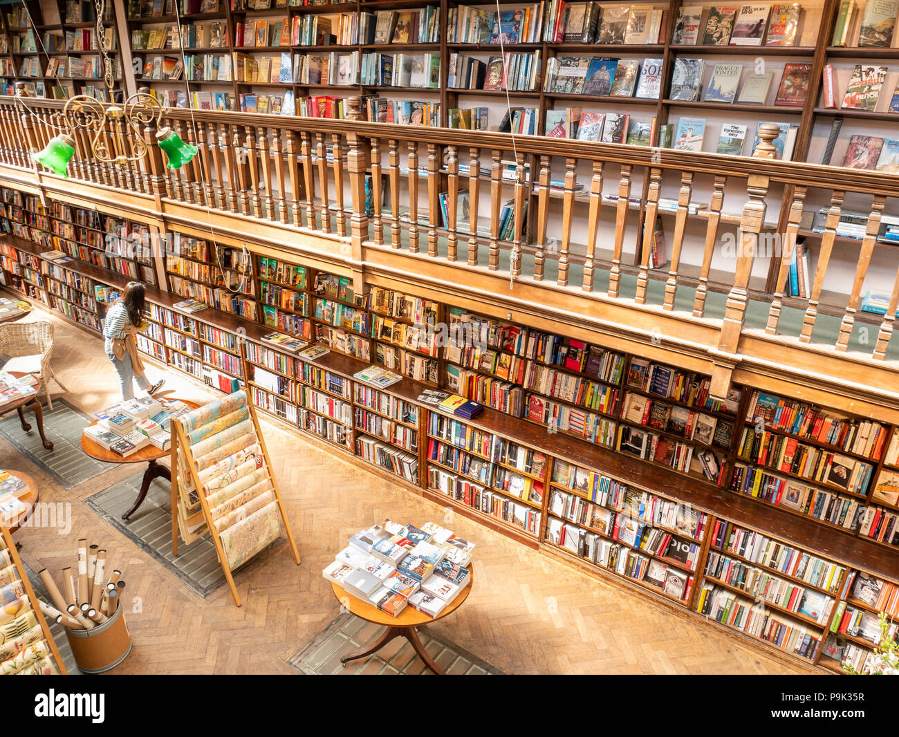 Daunt Books, Marylebone, London, UK Stock Photo