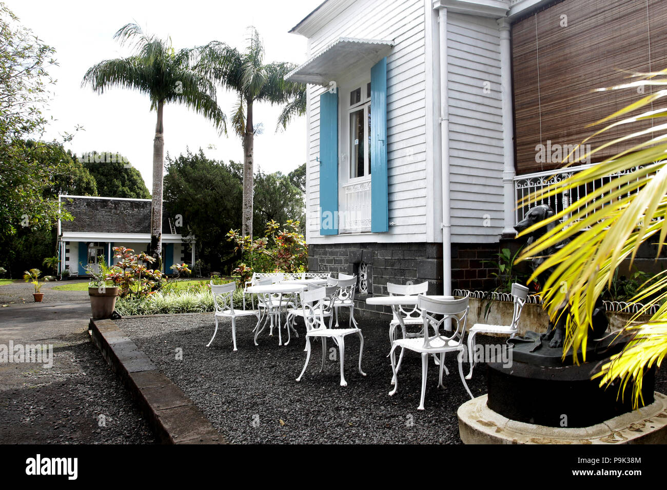Le Domaine des Aubineaux.Curepipe Stock Photo
