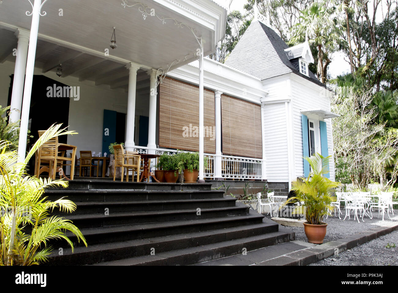 Le Domaine des Aubineaux.Curepipe Stock Photo