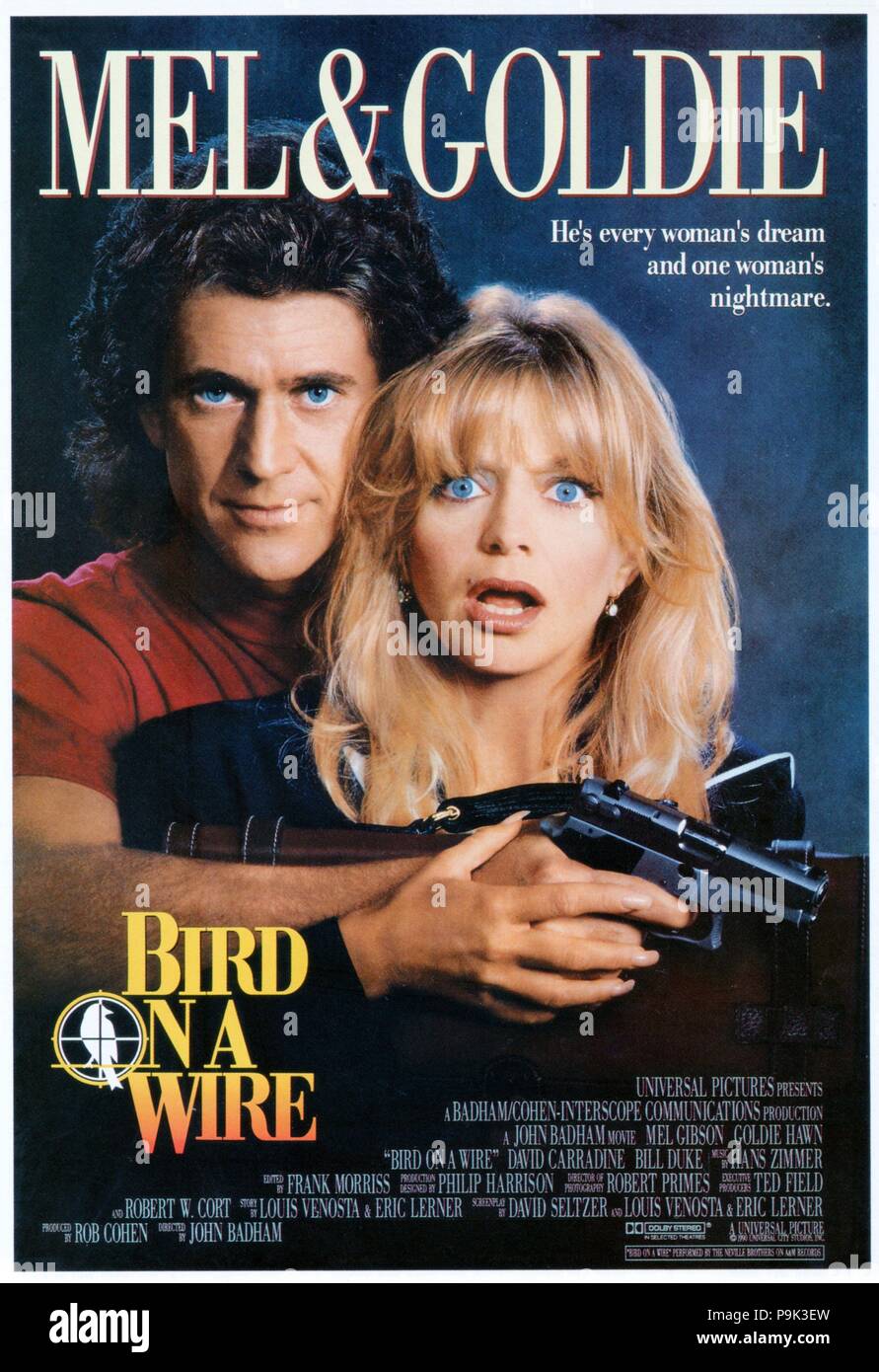 Original Film Title: BIRD ON A WIRE. English Title: BIRD ON A WIRE ...