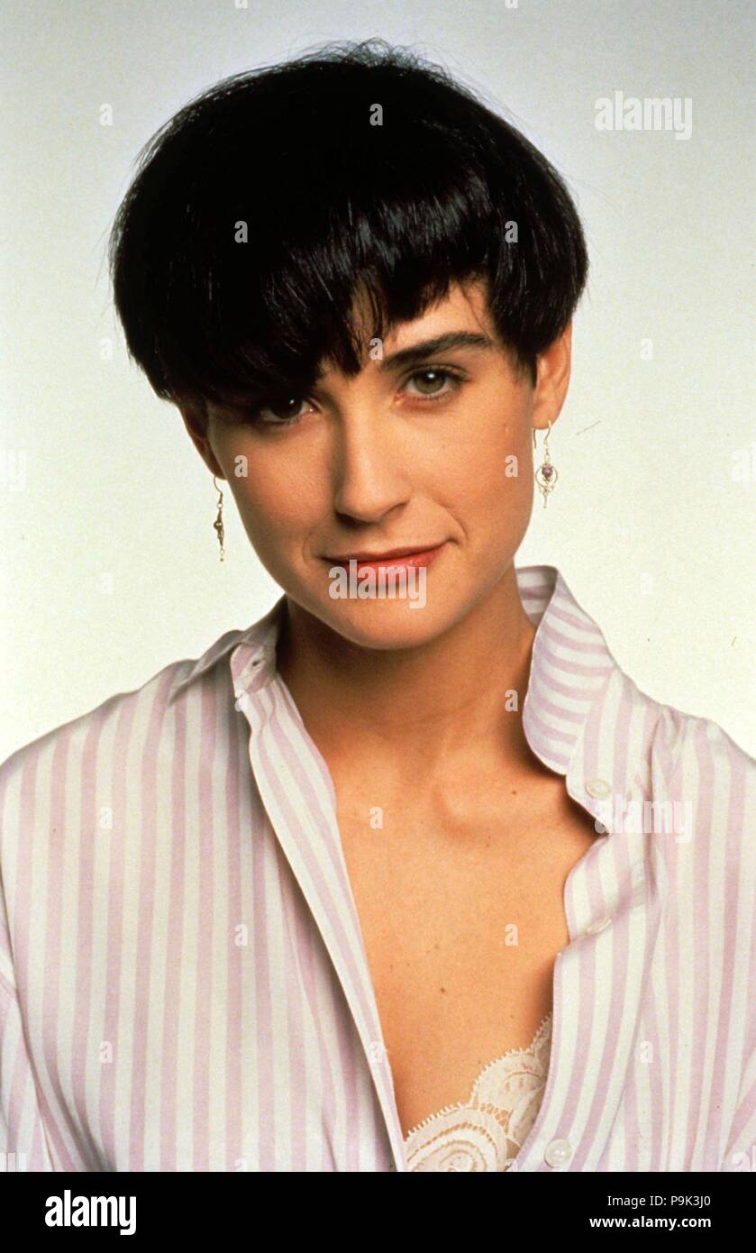 Demi Moore Pixie Cut