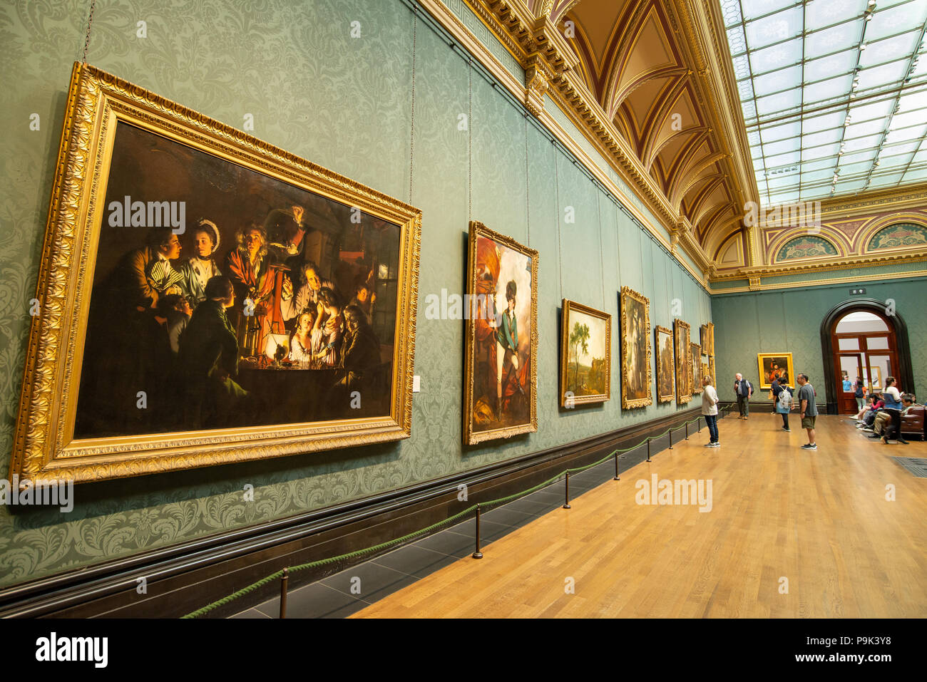 The National Gallery, London, UK Stock Photo
