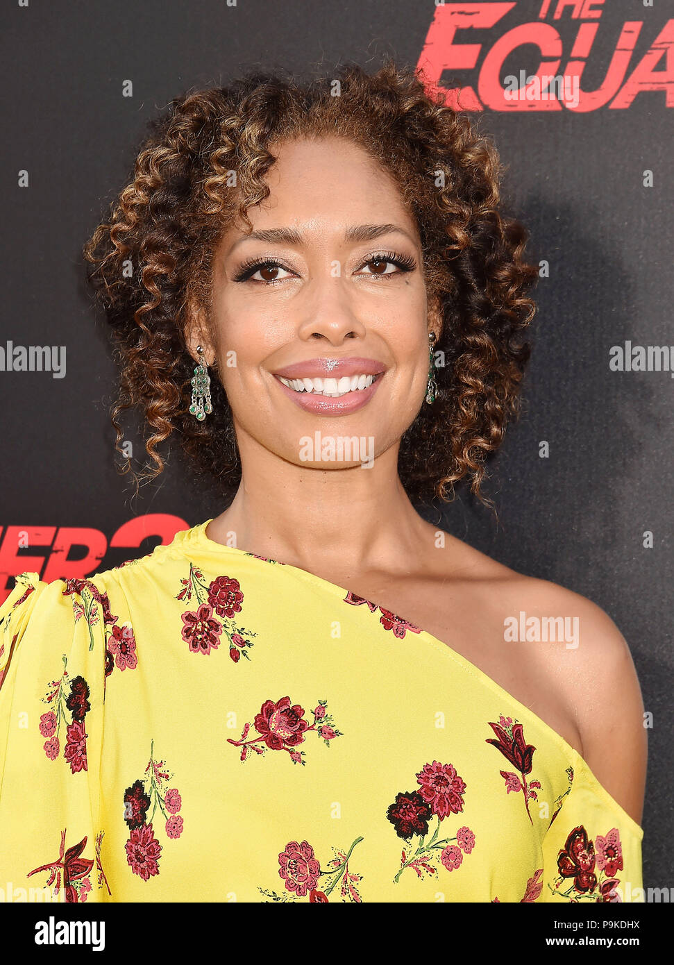GINA TORRES American film actress attends the premiere of Columbia