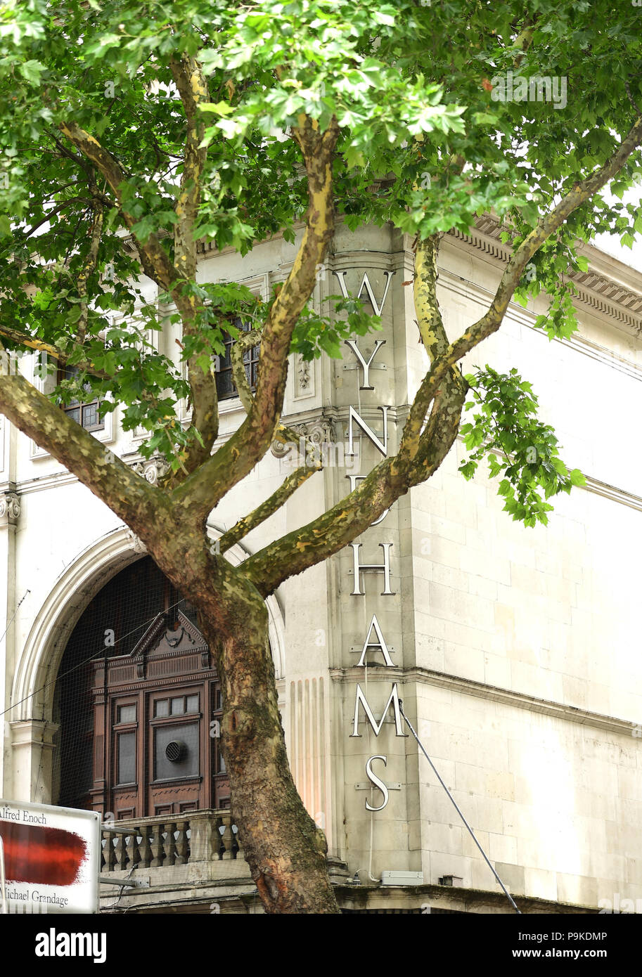 A general view of The Wyndhams Theatre in London. PRESS ASSOCIATION