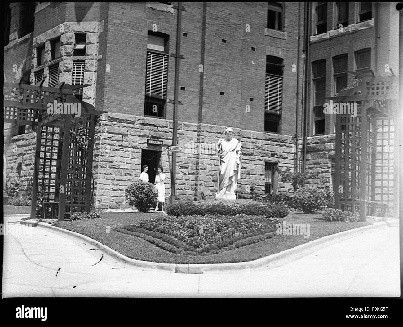 247 SLNSW 23931 Lewisham Hospital taken for Father McNally Stock Photo