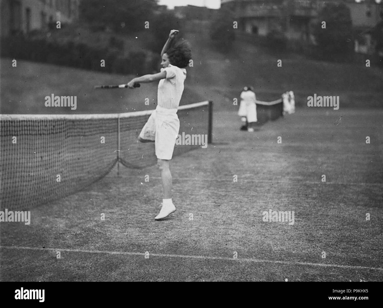 Womens tennis Black and White Stock Photos & Images - Alamy