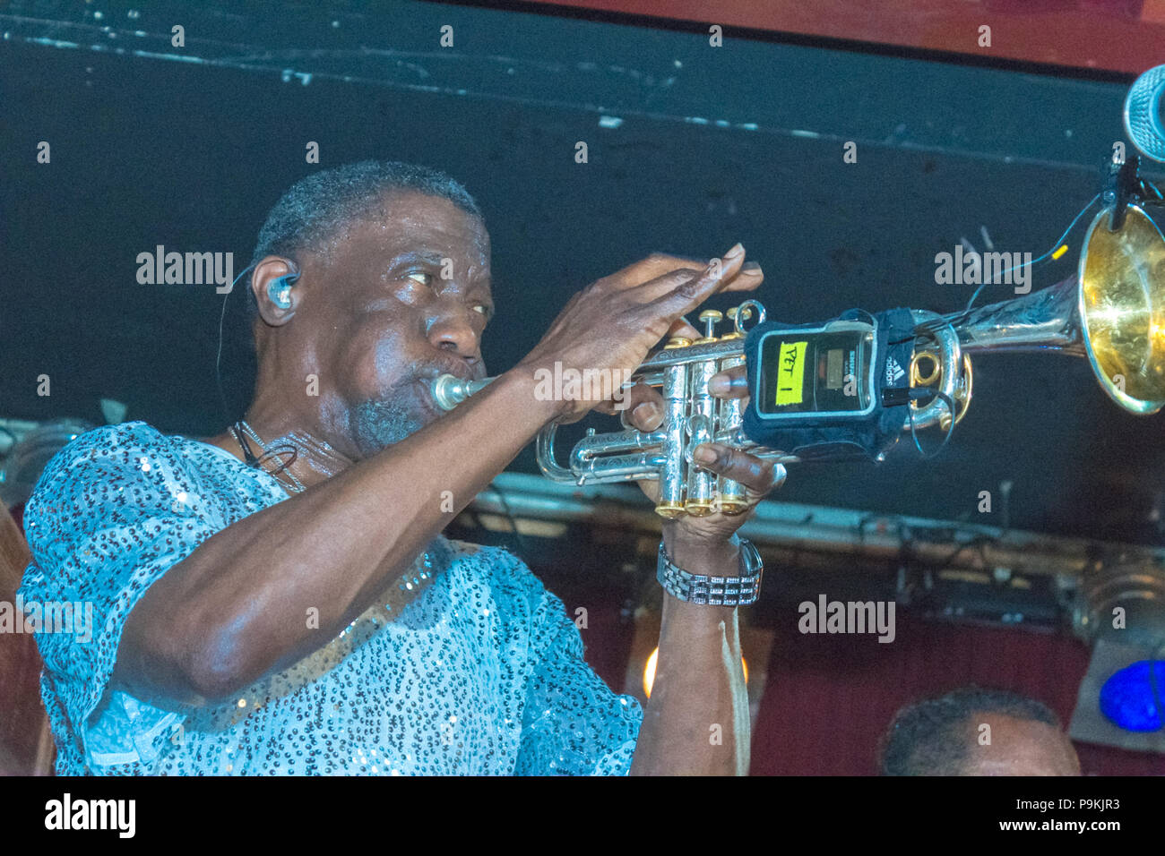 Photographer Keith Rogers- Kool & the Gang Stock Photo