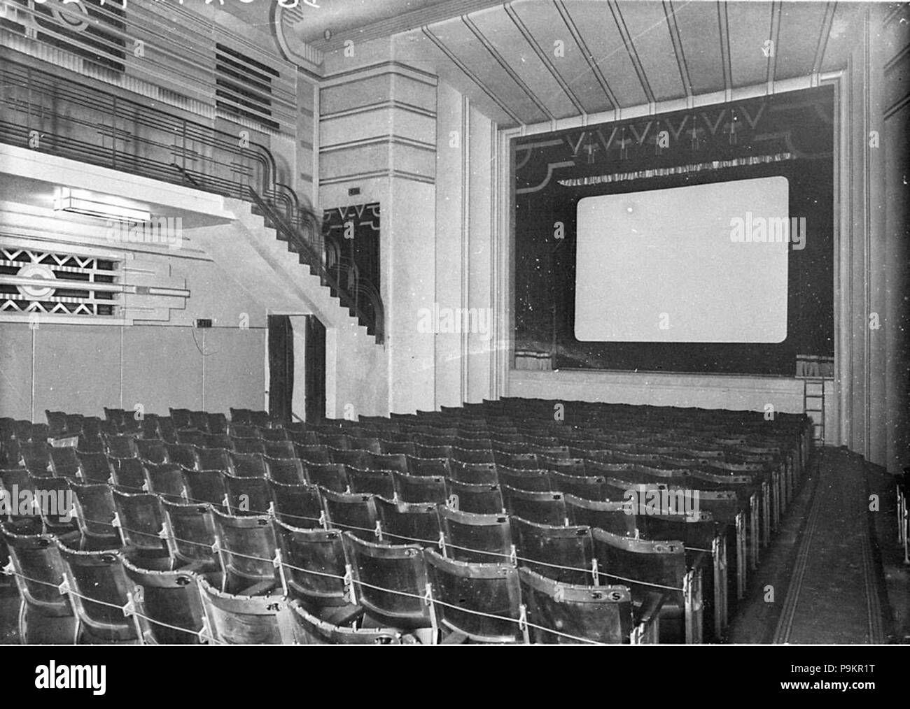 294 SLNSW 8363 Side view of the stalls and proscenium Regal Theatre
