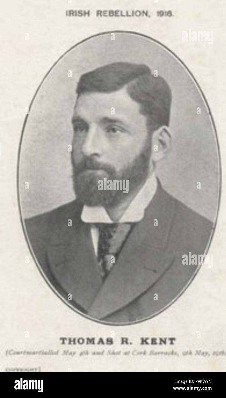312 Thomas Kent, executed Irish nationalist 1916 Stock Photo Alamy