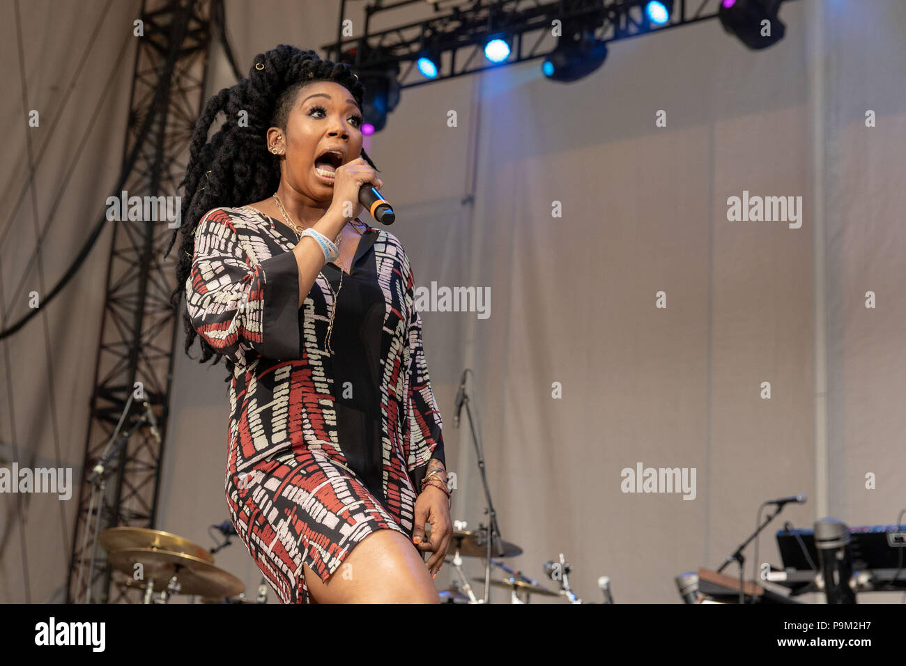 Chicago, Illinois, USA. 14th July, 2018. BRANDY (BRANDY NORWOOD) during