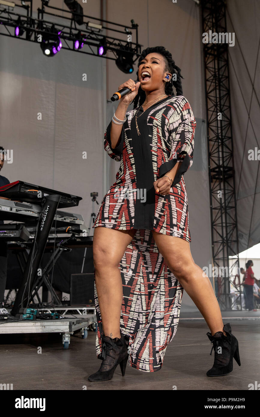 Chicago, Illinois, USA. 14th July, 2018. BRANDY (BRANDY NORWOOD) during